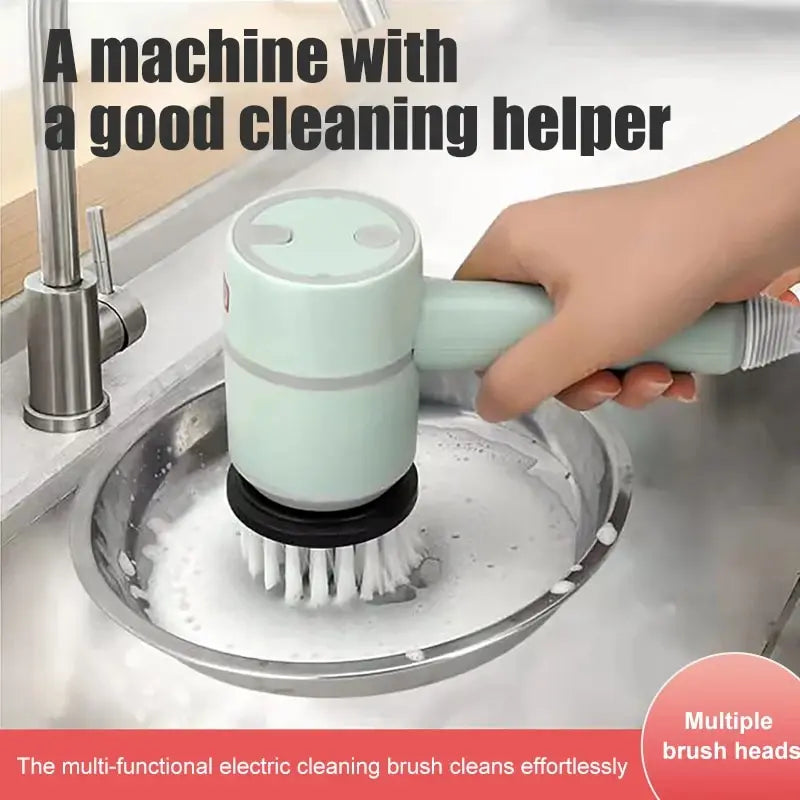 Electric Cleaning Brush Multi-functional Home USB Rechargeable